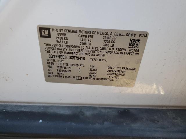 Photo 12 VIN: 3GYFNEE36DS579418 - CADILLAC SRX PREMIU 