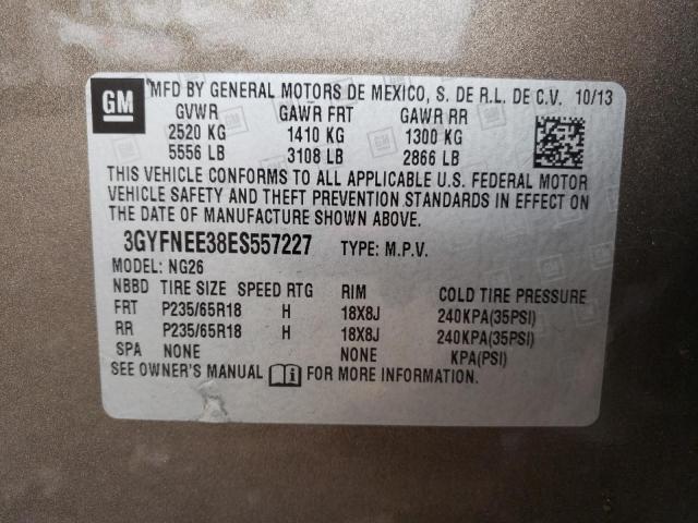 Photo 12 VIN: 3GYFNEE38ES557227 - CADILLAC SRX LUXURY 