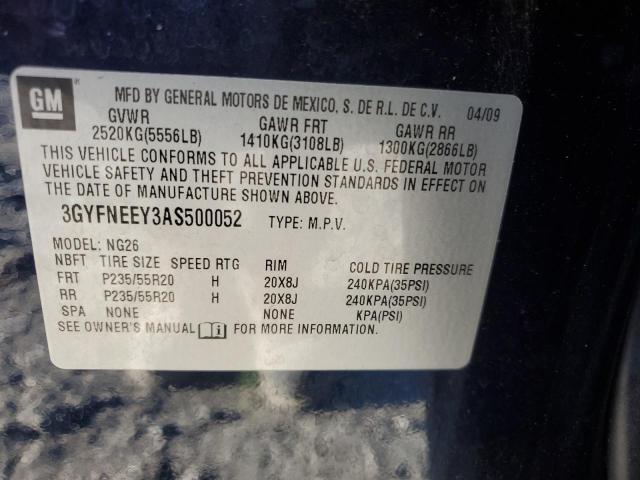 Photo 12 VIN: 3GYFNEEY3AS500052 - CADILLAC SRX PERFOR 