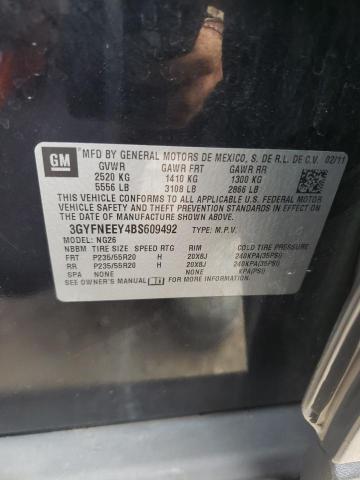 Photo 12 VIN: 3GYFNEEY4BS609492 - CADILLAC SRX 