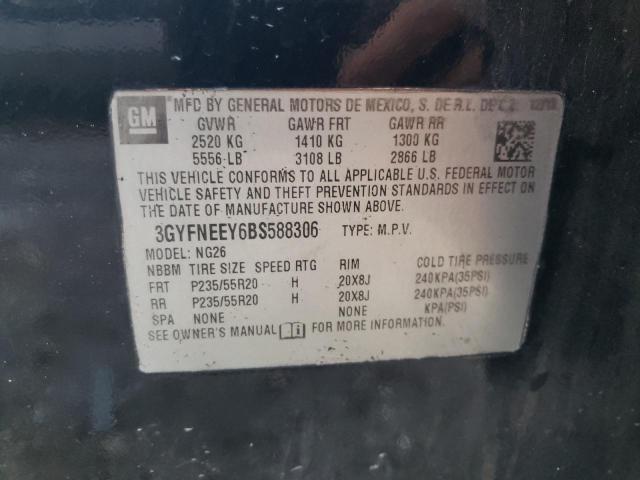 Photo 9 VIN: 3GYFNEEY6BS588306 - CADILLAC SRX PERFOR 