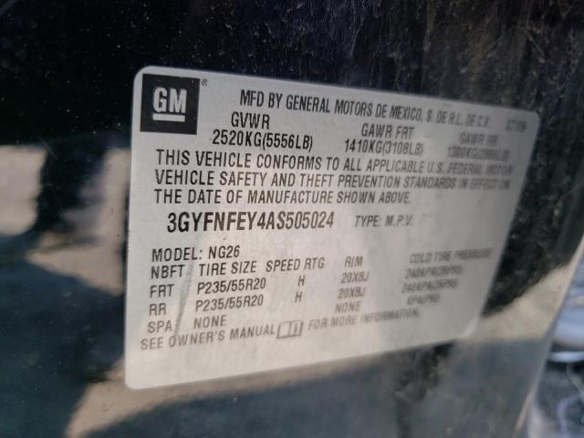 Photo 11 VIN: 3GYFNFEY4AS505024 - CADILLAC SRX PREMIU 