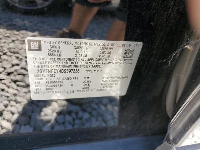 Photo 9 VIN: 3GYFNFEY4BS597236 - CADILLAC SRX PREMIU 