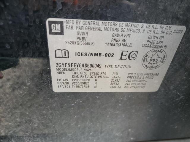 Photo 12 VIN: 3GYFNFEY6AS500049 - CADILLAC SRX PREMIU 