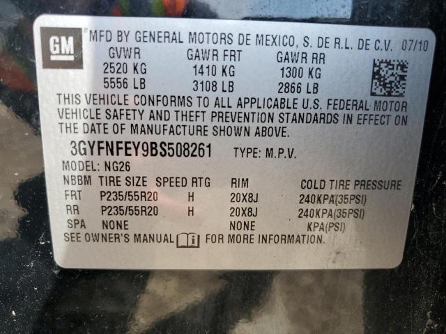 Photo 11 VIN: 3GYFNFEY9BS508261 - CADILLAC SRX 