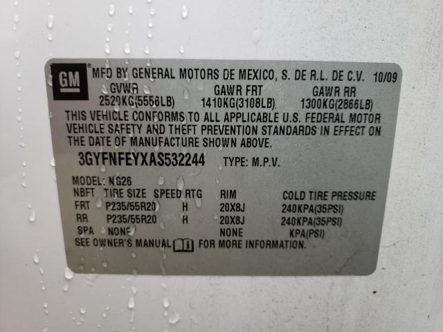 Photo 12 VIN: 3GYFNFEYXAS532244 - CADILLAC SRX PREMIU 