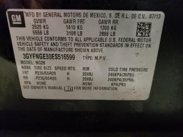 Photo 12 VIN: 3GYFNGE30ES516599 - CADILLAC SRX PREMIU 