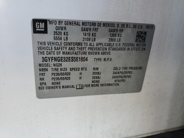 Photo 12 VIN: 3GYFNGE32ES561804 - CADILLAC SRX PREMIU 