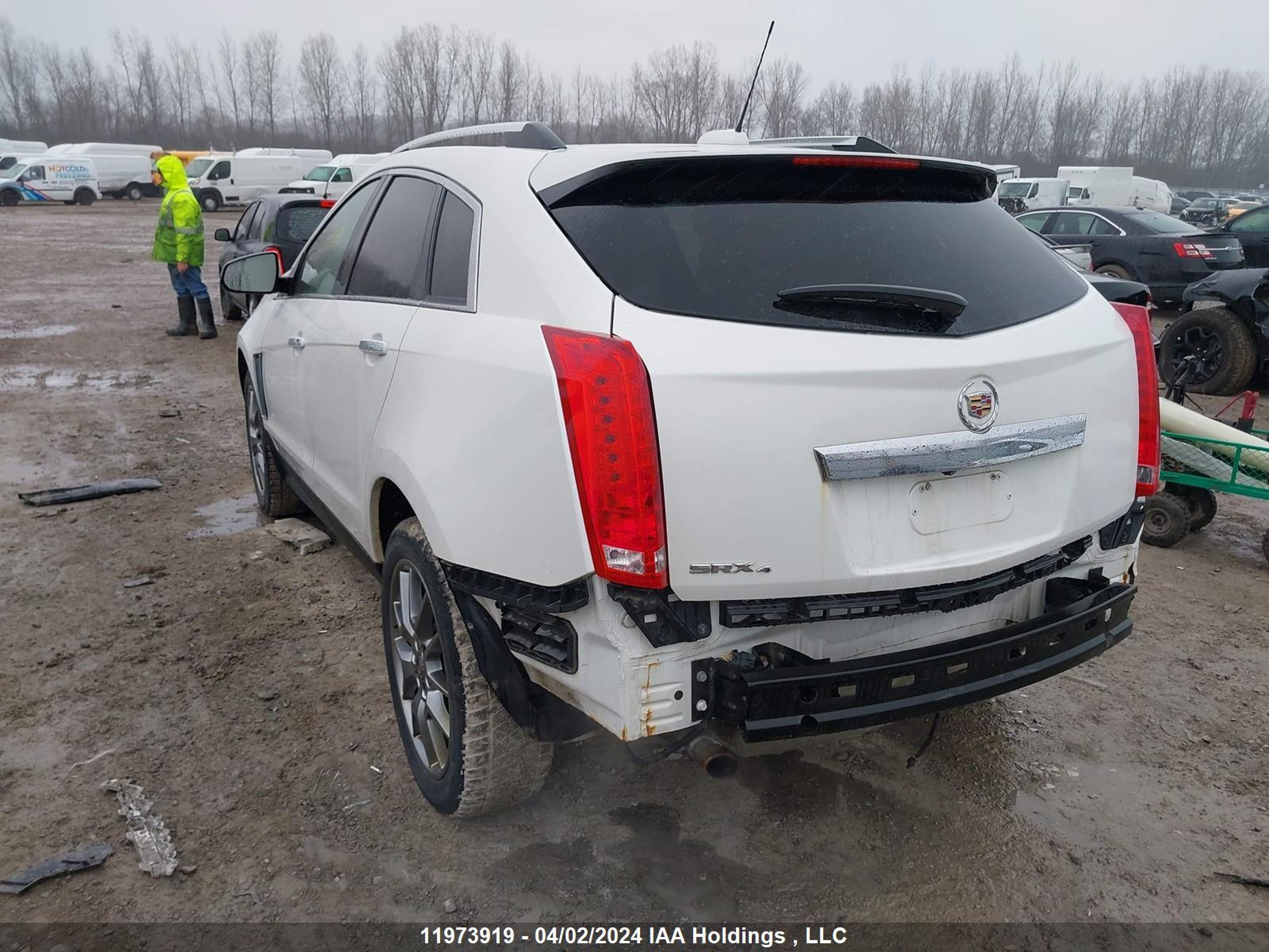 Photo 2 VIN: 3GYFNGE32FS580824 - CADILLAC SRX 