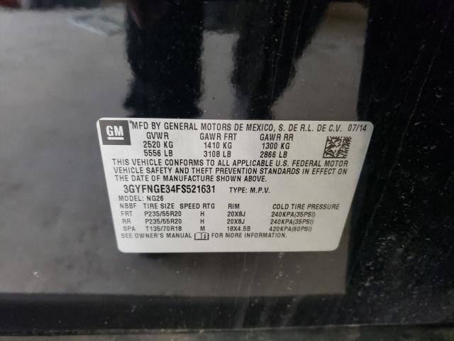 Photo 12 VIN: 3GYFNGE34FS521631 - CADILLAC SRX PREMIU 