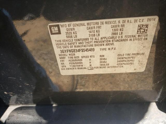 Photo 12 VIN: 3GYFNGE34FS545489 - CADILLAC SRX PREMIU 