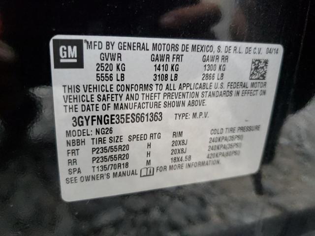 Photo 11 VIN: 3GYFNGE35ES661363 - CADILLAC SRX 