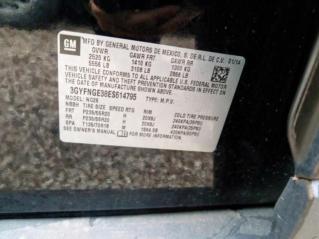 Photo 9 VIN: 3GYFNGE38ES614795 - CADILLAC SRX PREMIU 