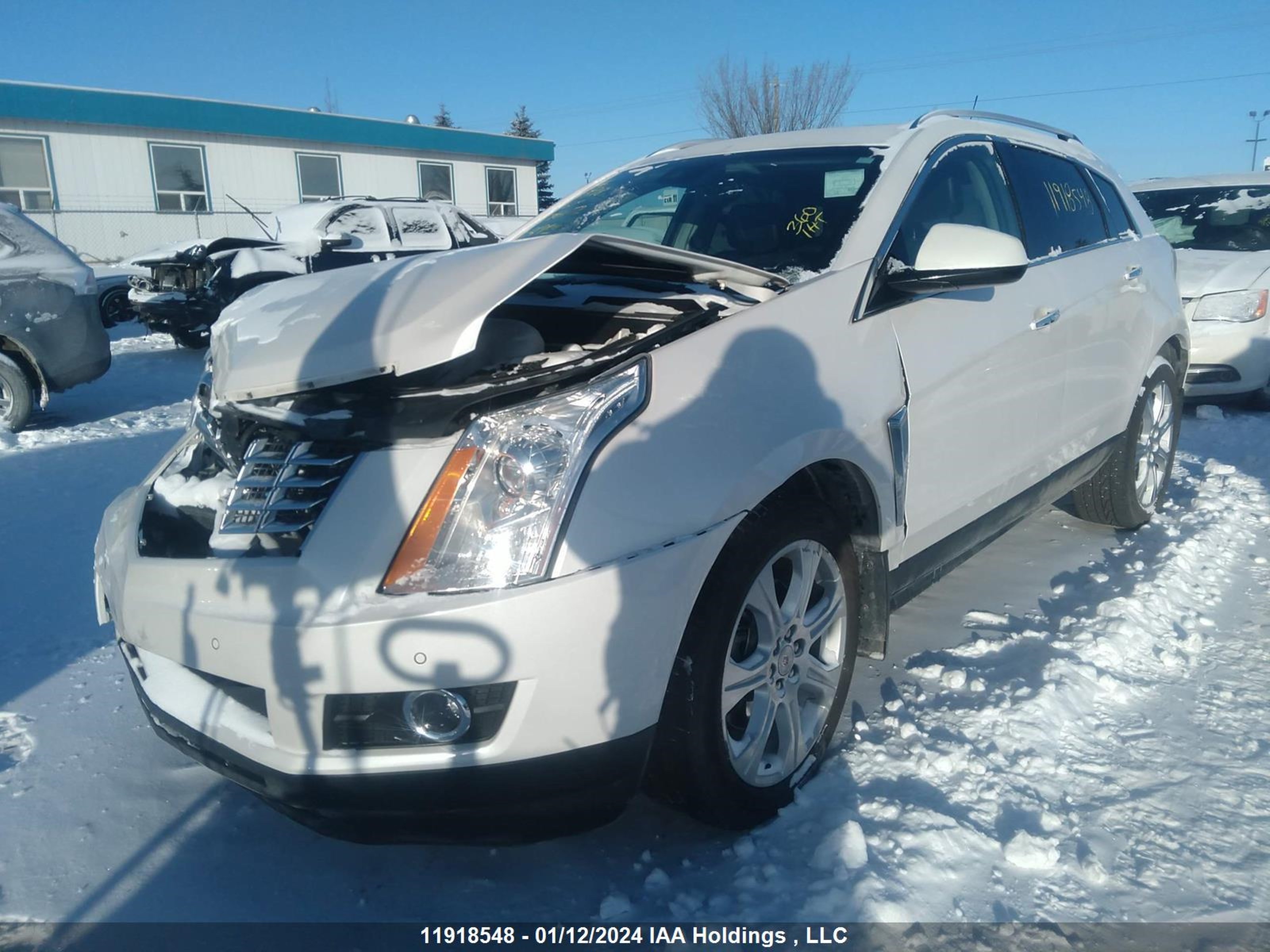 Photo 1 VIN: 3GYFNGE3XFS586452 - CADILLAC SRX 