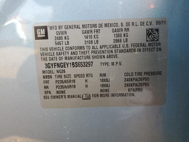 Photo 13 VIN: 3GYFNGEY1BS653297 - CADILLAC SRX 