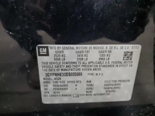 Photo 11 VIN: 3GYFNHE30DS655989 - CADILLAC SRX 