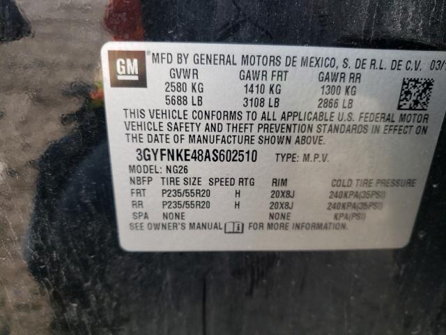 Photo 9 VIN: 3GYFNKE48AS602510 - CADILLAC SRX PREMIU 