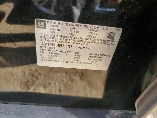 Photo 11 VIN: 3GYFNKE60BS516787 - CADILLAC SRX PREMIU 