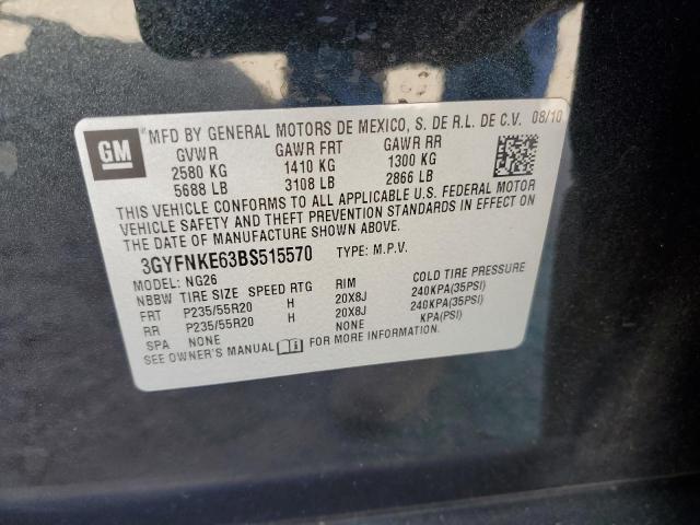 Photo 11 VIN: 3GYFNKE63BS515570 - CADILLAC SRX 