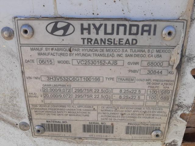 Photo 9 VIN: 3H3V532C6GT100166 - HYUNDAI TRAILER 