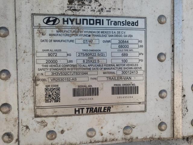 Photo 9 VIN: 3H3V532C7JT631044 - HYUNDAI TRAILER 