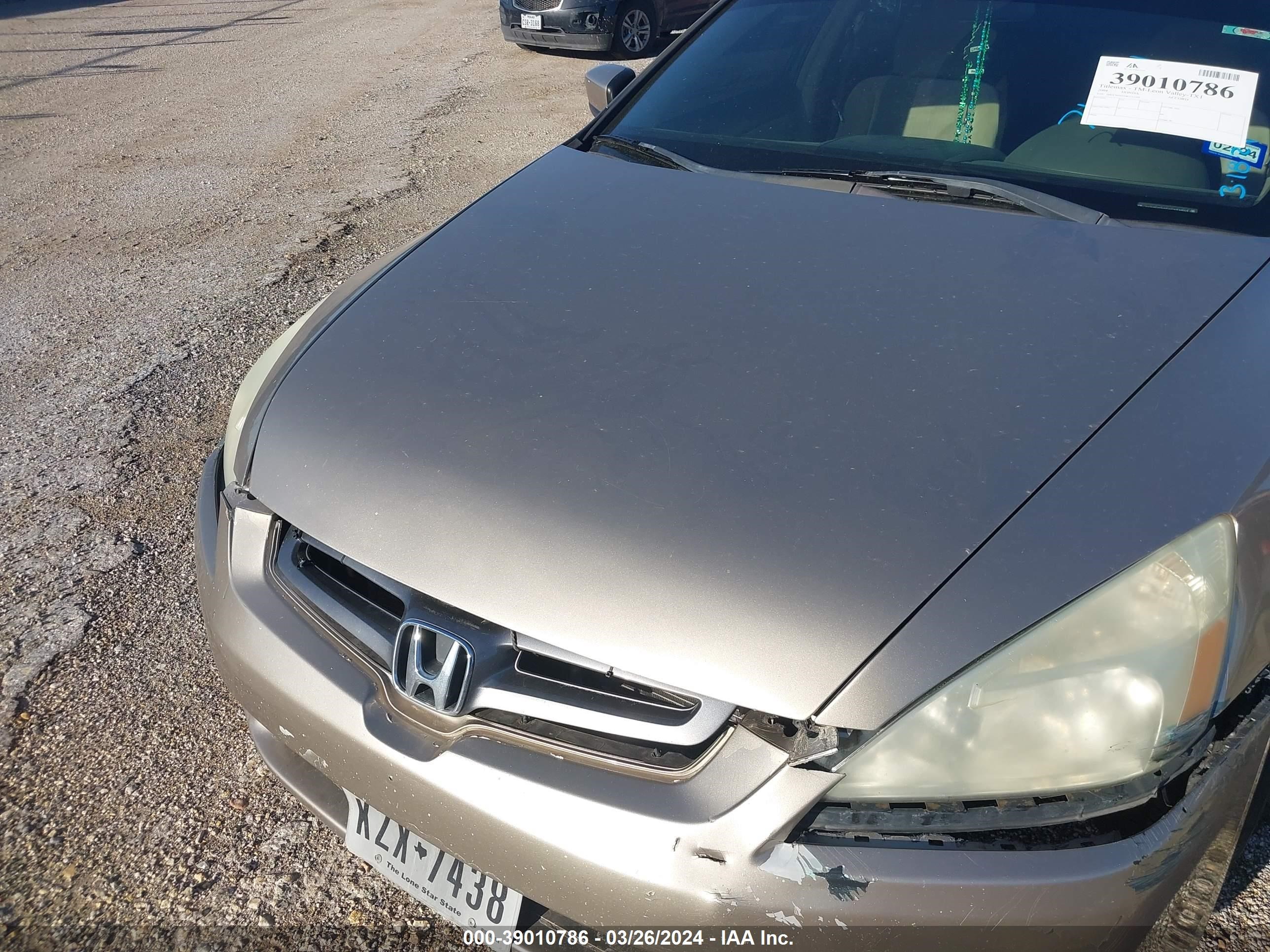 Photo 9 VIN: 3HGCM56334G712201 - HONDA ACCORD 