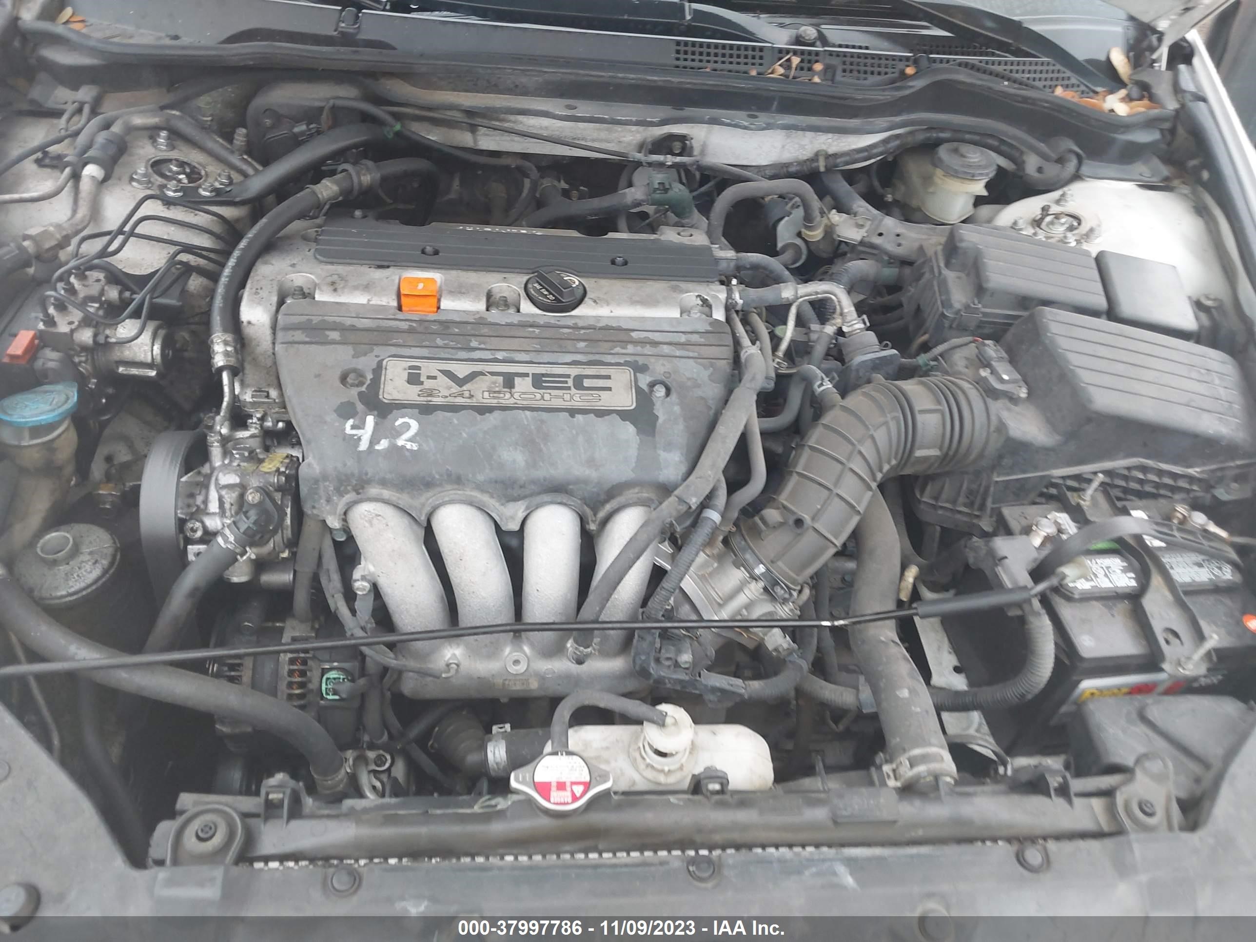 Photo 9 VIN: 3HGCM56407G705316 - HONDA ACCORD 