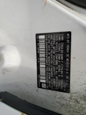 Photo 11 VIN: 3HGGK5G50FM759603 - HONDA FIT LX 