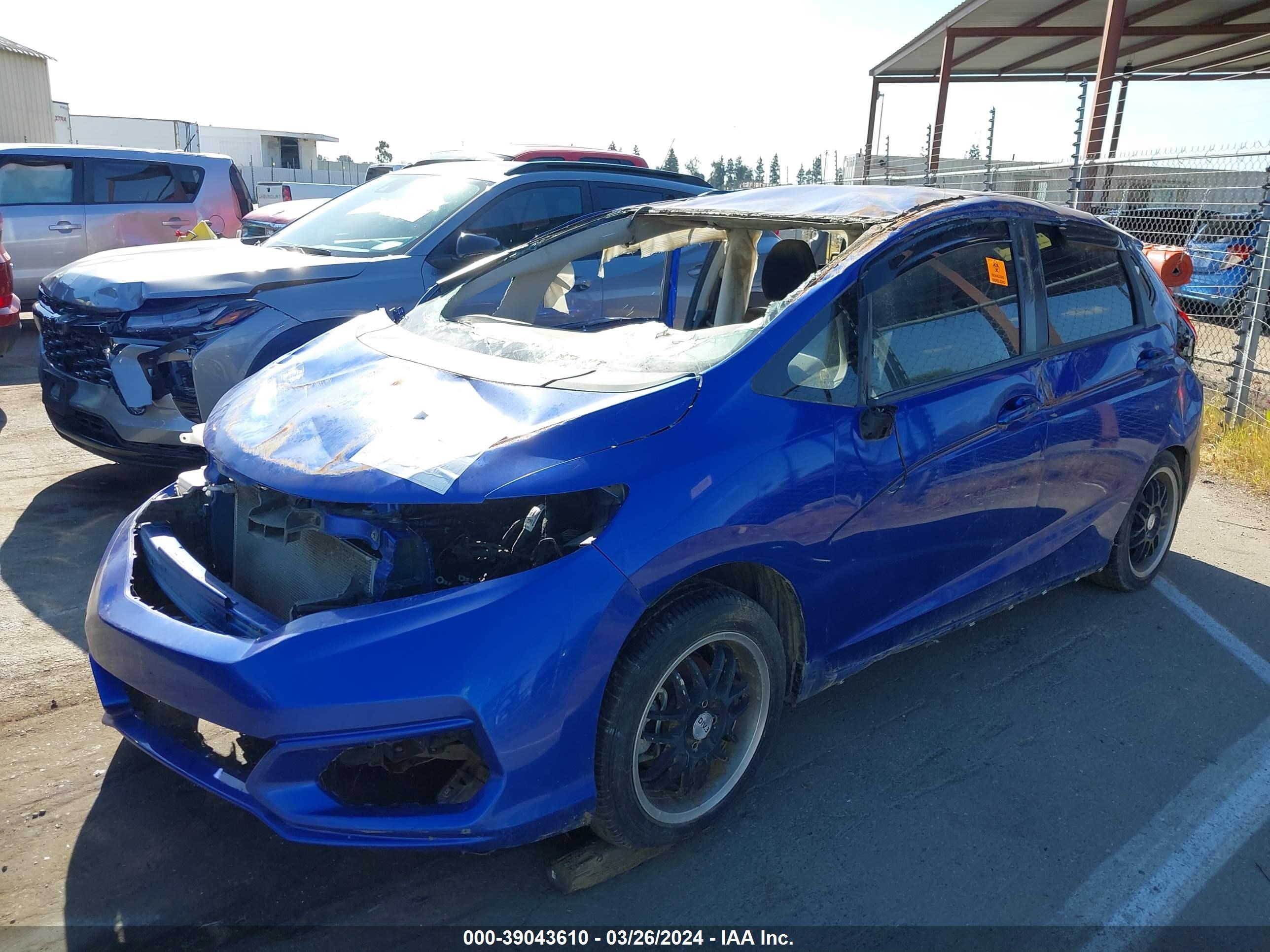 Photo 1 VIN: 3HGGK5G65JM718319 - HONDA FIT 