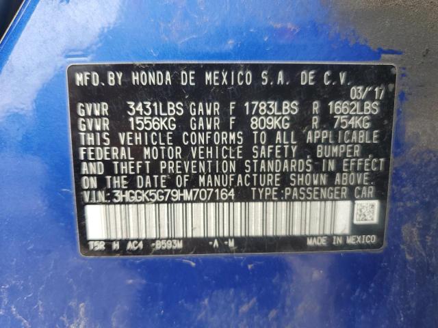 Photo 13 VIN: 3HGGK5G79HM707164 - HONDA FIT EX 