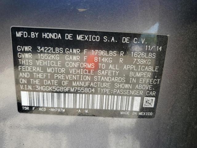 Photo 11 VIN: 3HGGK5G89FM755804 - HONDA FIT 