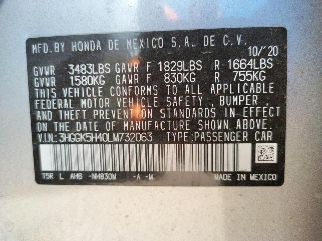 Photo 9 VIN: 3HGGK5H40LM732063 - HONDA FIT LX 