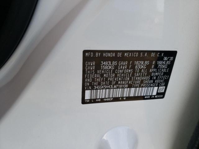 Photo 11 VIN: 3HGGK5H43LM718108 - HONDA FIT 