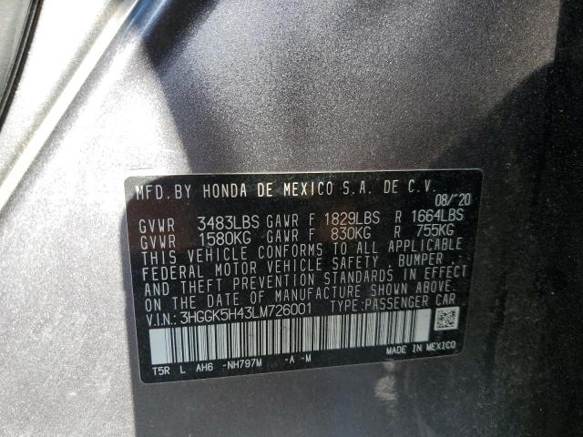 Photo 9 VIN: 3HGGK5H43LM726001 - HONDA FIT LX 