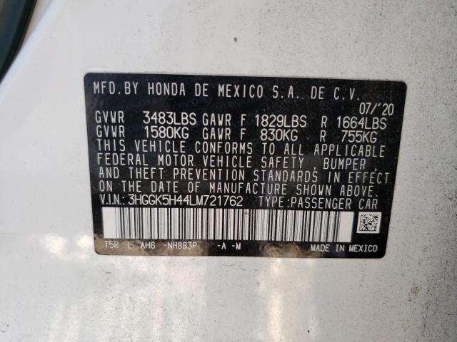 Photo 11 VIN: 3HGGK5H44LM721762 - HONDA FIT LX 