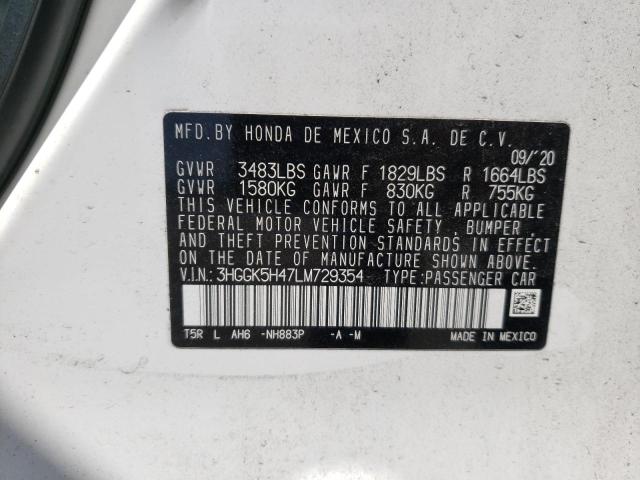 Photo 13 VIN: 3HGGK5H47LM729354 - HONDA FIT LX 