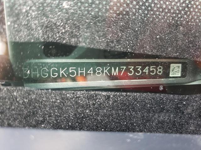 Photo 9 VIN: 3HGGK5H48KM733458 - HONDA FIT LX 