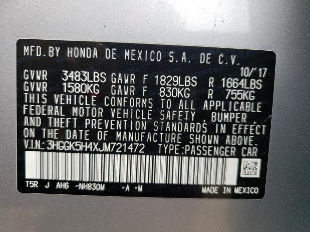 Photo 11 VIN: 3HGGK5H4XJM721472 - HONDA FIT LX 