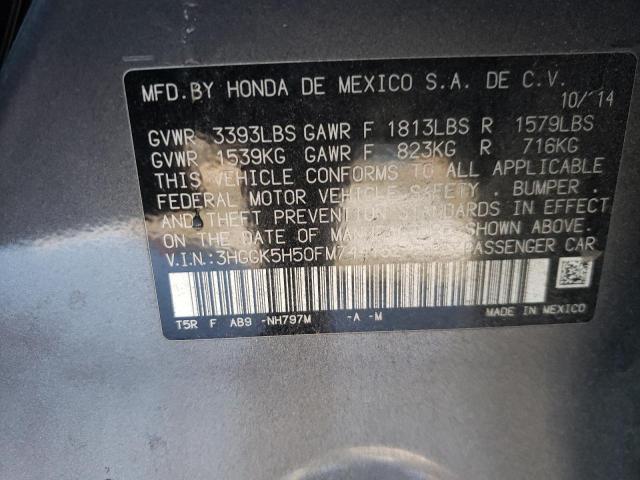 Photo 9 VIN: 3HGGK5H50FM744162 - HONDA FIT LX 