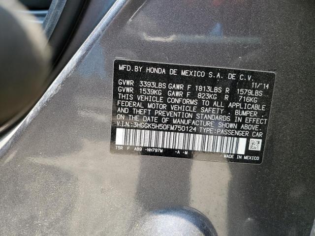 Photo 11 VIN: 3HGGK5H50FM750124 - HONDA FIT LX 