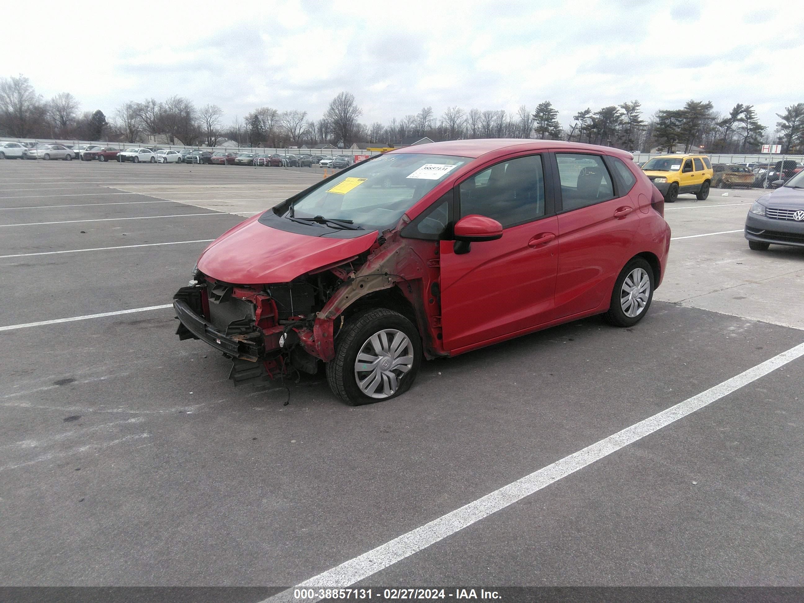 Photo 1 VIN: 3HGGK5H52FM707209 - HONDA FIT 