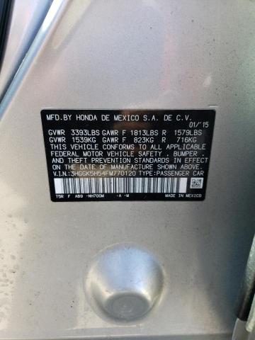 Photo 11 VIN: 3HGGK5H54FM770120 - HONDA FIT 