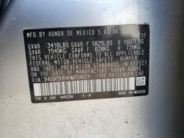 Photo 11 VIN: 3HGGK5H54HM704024 - HONDA FIT LX 
