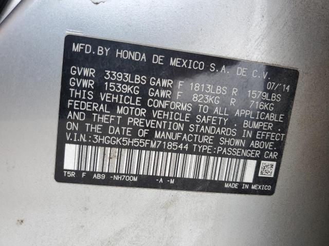 Photo 11 VIN: 3HGGK5H55FM718544 - HONDA FIT LX 