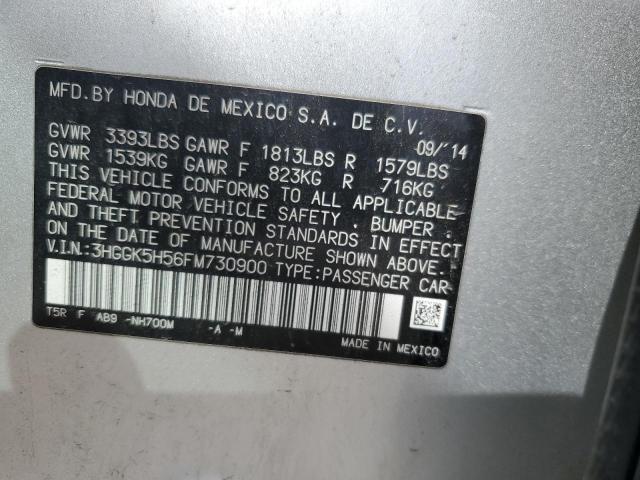 Photo 11 VIN: 3HGGK5H56FM730900 - HONDA FIT 