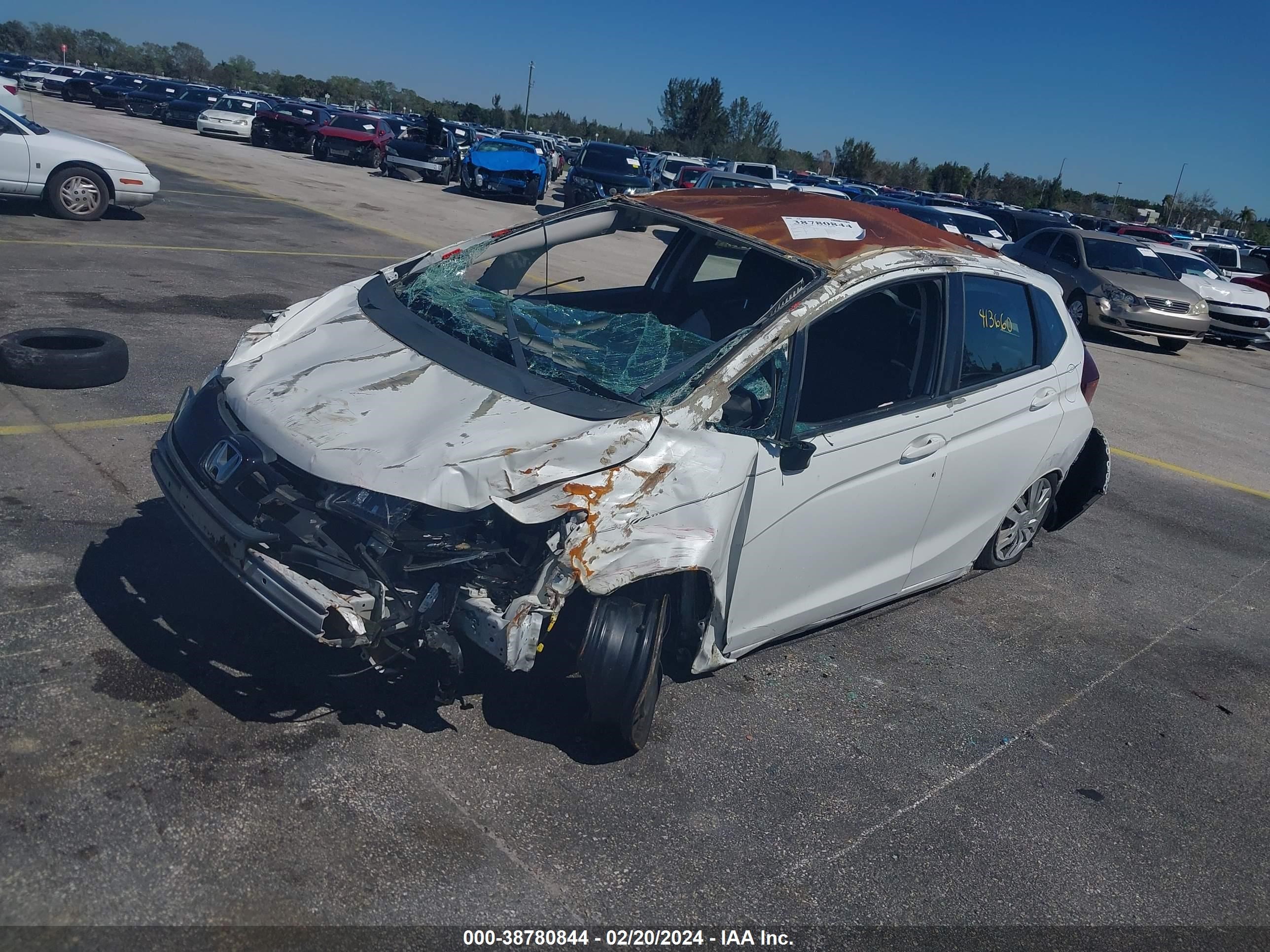 Photo 1 VIN: 3HGGK5H57HM709220 - HONDA FIT 