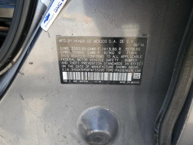 Photo 11 VIN: 3HGGK5H58FM733295 - HONDA FIT LX 