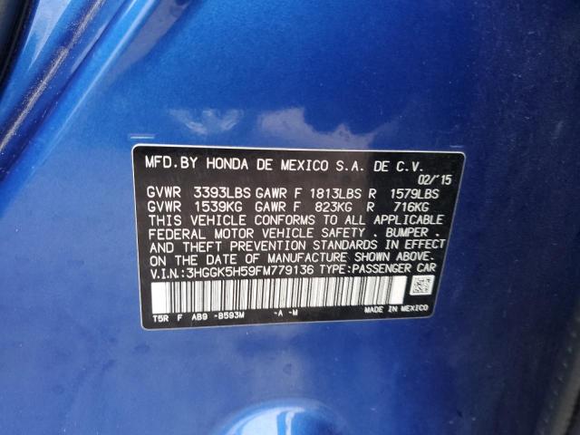 Photo 11 VIN: 3HGGK5H59FM779136 - HONDA FIT 