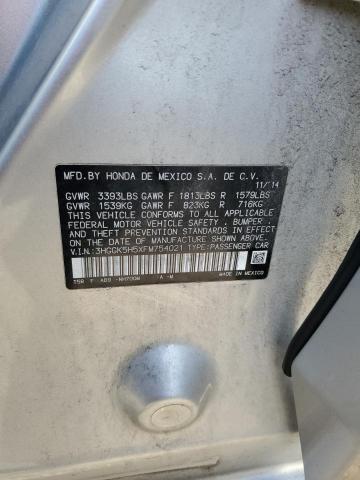 Photo 12 VIN: 3HGGK5H5XFM754021 - HONDA FIT LX 