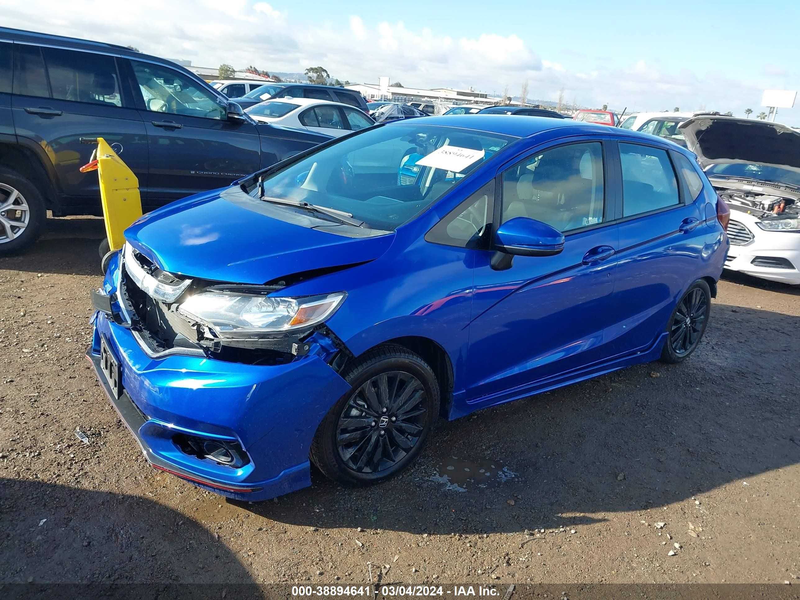 Photo 1 VIN: 3HGGK5H61LM725284 - HONDA FIT 